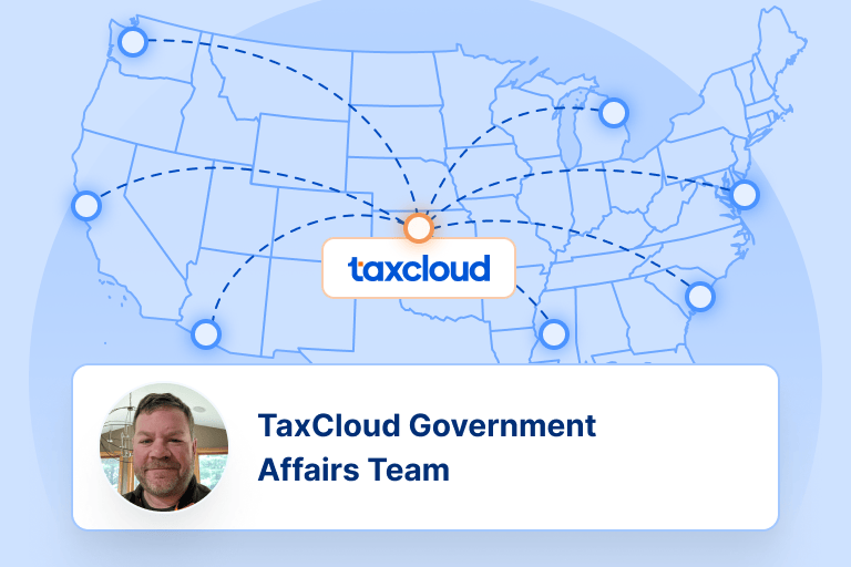 TaxCloud in-house government affairs team