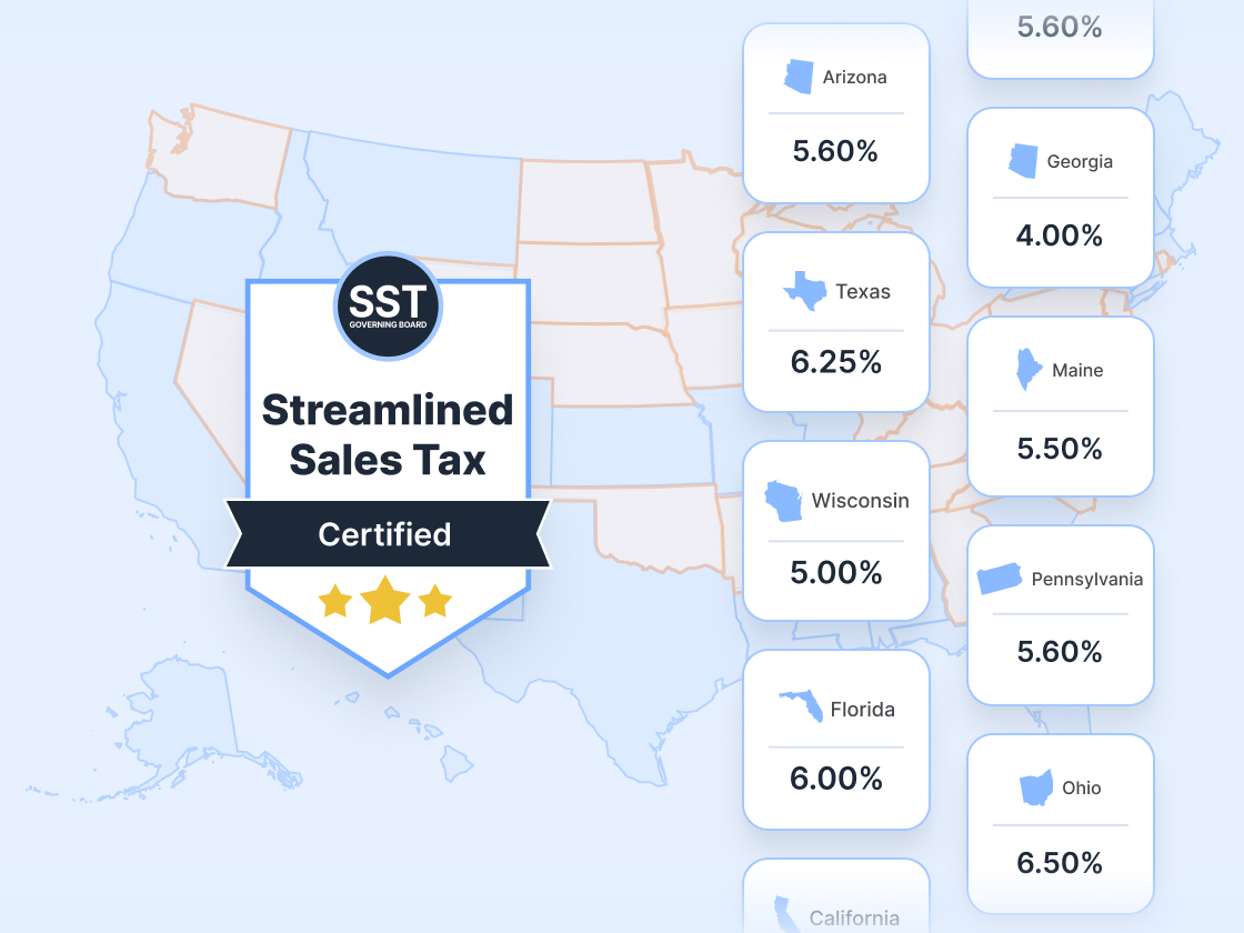 Access certified rates in SST states